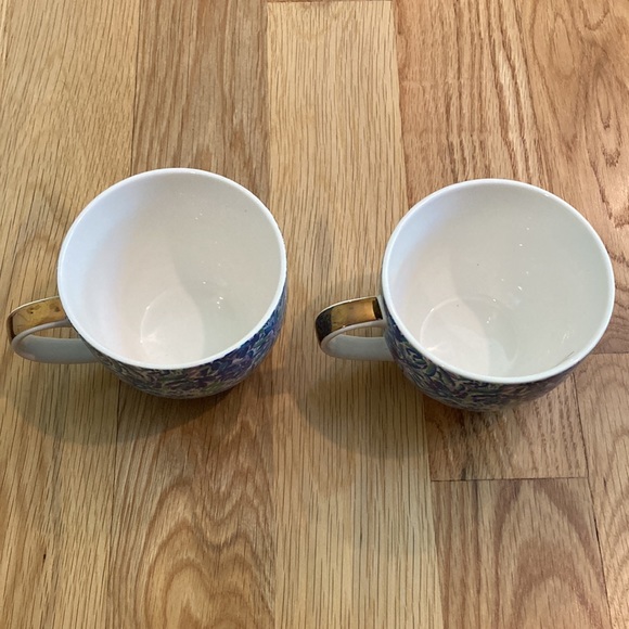 Set of 2 Vintage Lilly Pulitzer Cups with Gold Handles - EUC - 12 oz each - Picture 7 of 14